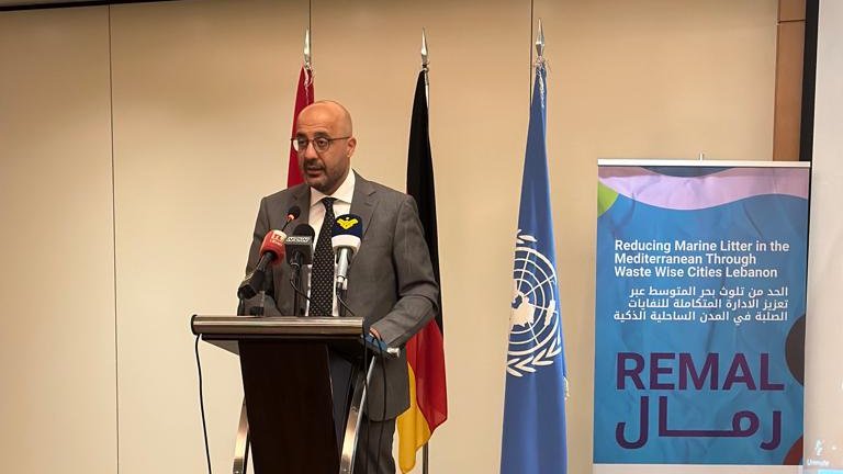 UNHabitatLB's tweet image. Today, @UNHABITAT 🇱🇧 together with HE @nasseryassin, HE Amb Andreas Kindl @GermanEmbBeirut 🇩🇪, @Imran_Riza 🇺🇳and @Wupperinst launched the Reducing Marine Litter in the Mediterranean through Waste Wise Cities Lebanon #ReMaL project that is funded by @BMUV. 

#marinelitter