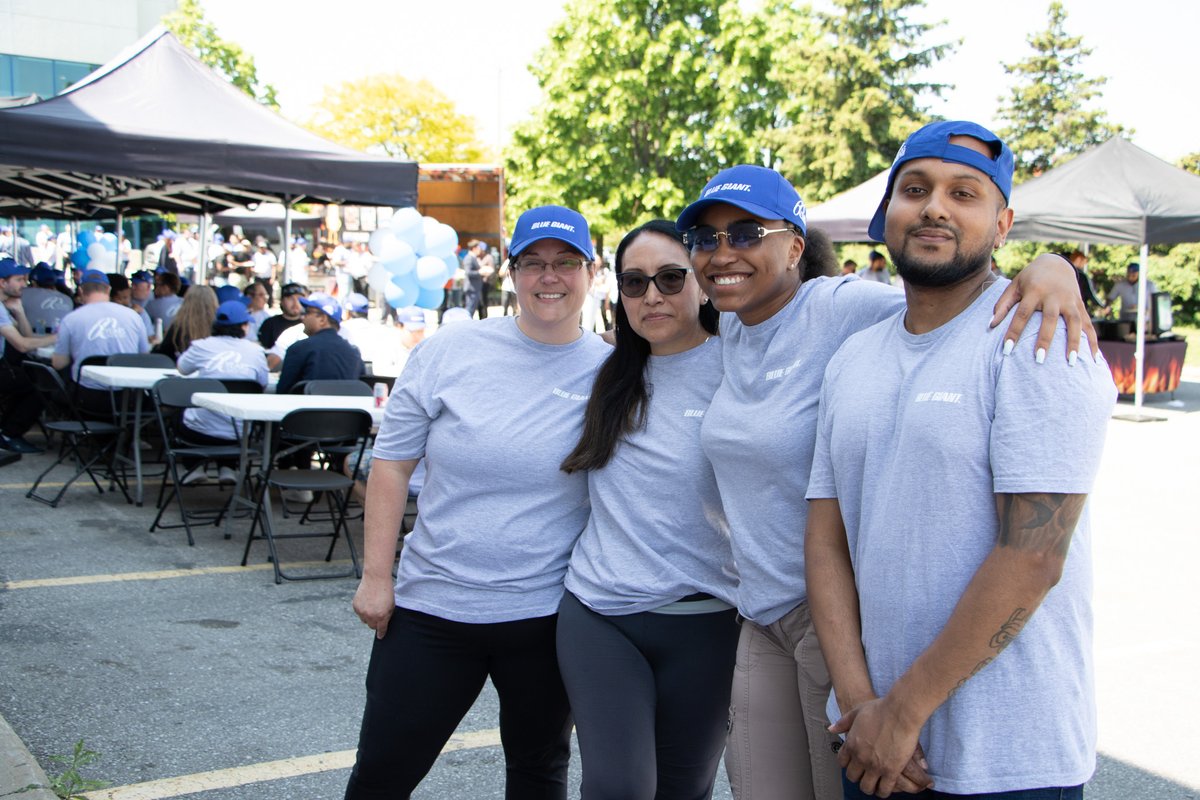 BlueGiantEquip's tweet photo. Here's to 60 incredible years! Our anniversary party at our headquarters in Mississauga was a wonderful time. These behind-the-scenes moments were captured as we celebrated six decades of success, surrounded by our dedicated employees and community partners. #BlueGiant60 https://t.co/r5F4yisbn1