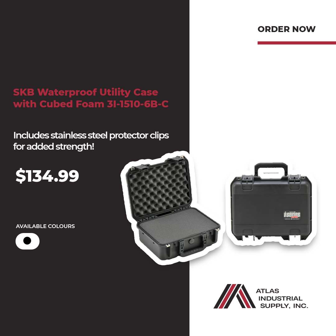 AISHOUSTON's tweet image. Wrap your assets in safety from water damage with the SKB Waterproof Utility Case! The cubed foam interior ensures a custom fit for your equipment.

Find this product on our website ➡️ bit.ly/3Xvdia5 
Contact Us! 
📞 +1 281-591-2211

#SKB #waterproofcase #protectyo ...