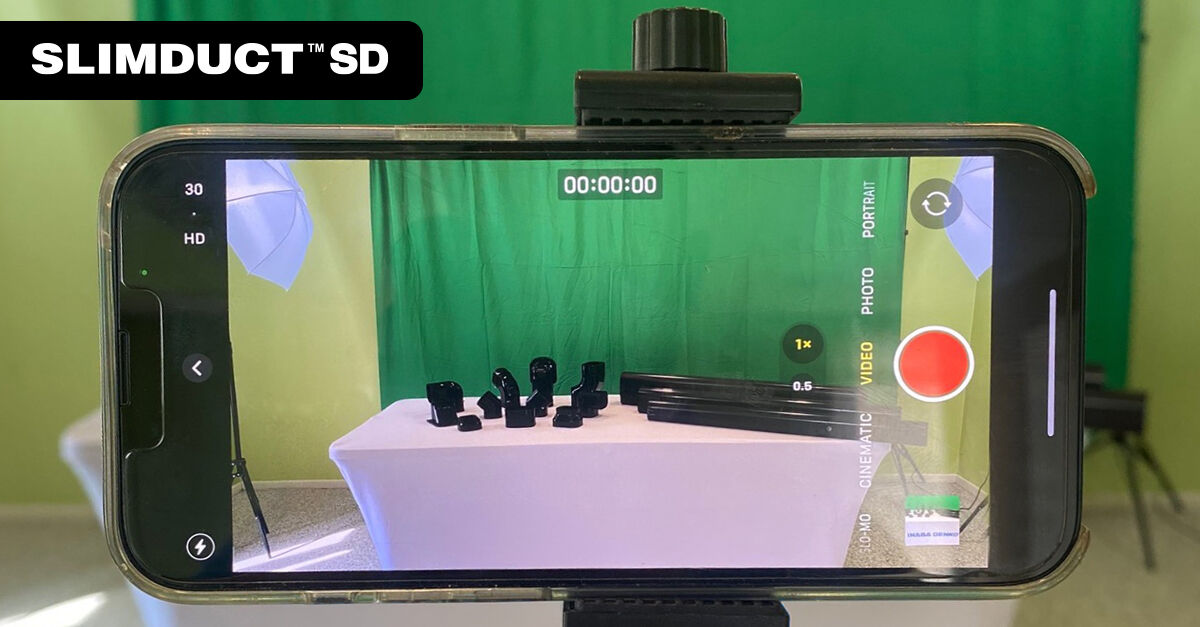 Slimduct SD Black is picture ready and the only black lineset cover sold in the U.S. Here’s a selfie to celebrate the variety of fittings available! 

 #hvac #ductless #Inabadenko #slimduct #HVACR