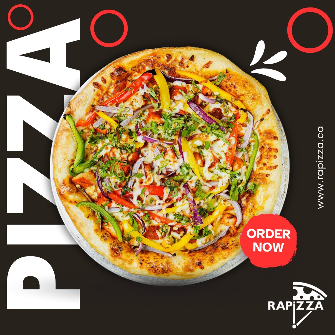 RapizzaCA's tweet image. Unleash your inner pizza artist! Create your own masterpiece with our create-your-own pizza options. 🎨🍕 #PizzaArt #CreateYourOwnPizza
