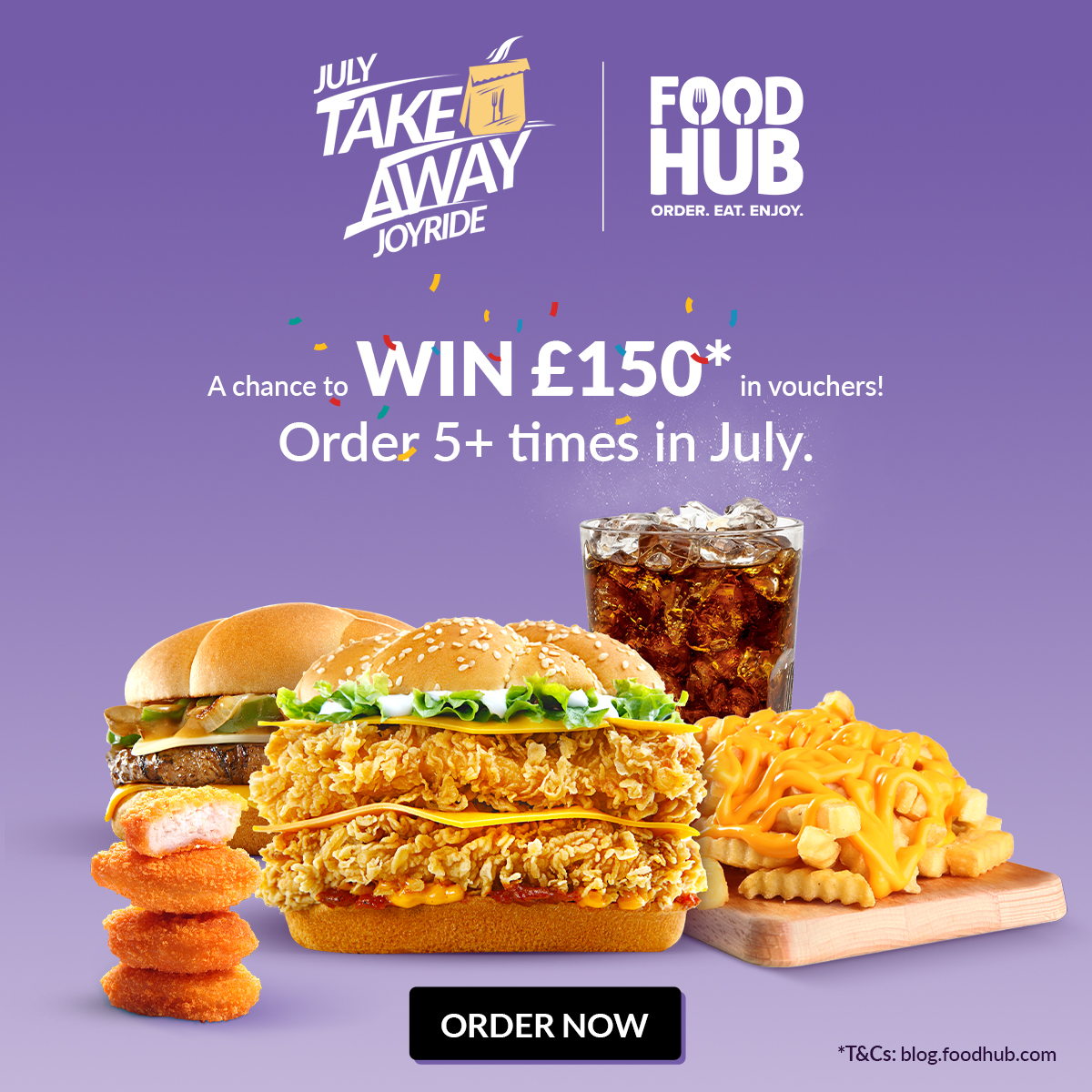 FoodhubUK's tweet image. 🎉🎉🎉 HUGE GIVEAWAY ALERT 🎉🎉🎉

1. Order 5+ times before July ends
2. You could WIN vouchers worth £150*

Check Full terms on blog.foodhub.com

#JulyOffers #FoodVoucher #ContestAlert #Giveaway #FreeFood #Voucher #FoodLove #Foodhub