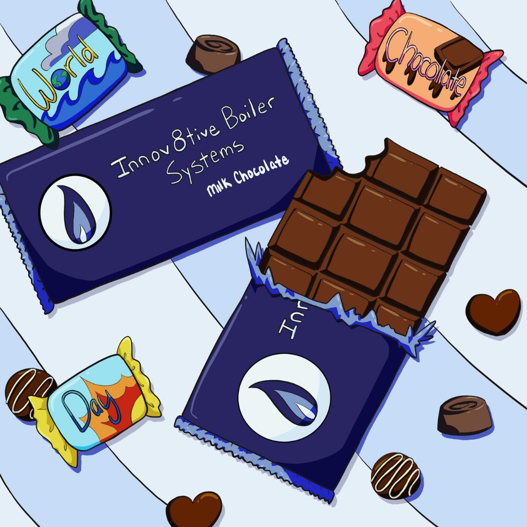 Innov8iveBoiler's tweet photo. World Chocolate Day!
Grab a chocolate bar and love the day!
At Innovative we work we Chocolate Companies and they have been amazing!

#Chocolate #WorldChocolateDay #FerraraCompany #ClaeysCandy #WillyWonka #Mars https://t.co/2uLMwTwa55