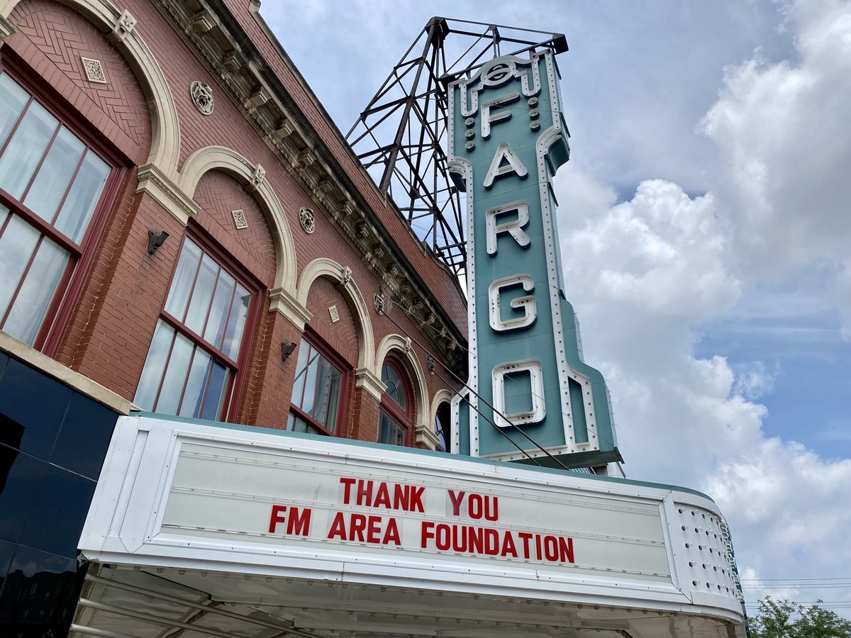 The Fargo Theatre has been an arts destination for the entire community for 97 years. Today, we’d like to thank the FM Area Foundation for supporting our work and mission! The Theatre received a Community Grant funded by the FM Area Foundation and we are grateful. #FMAFGrantee
