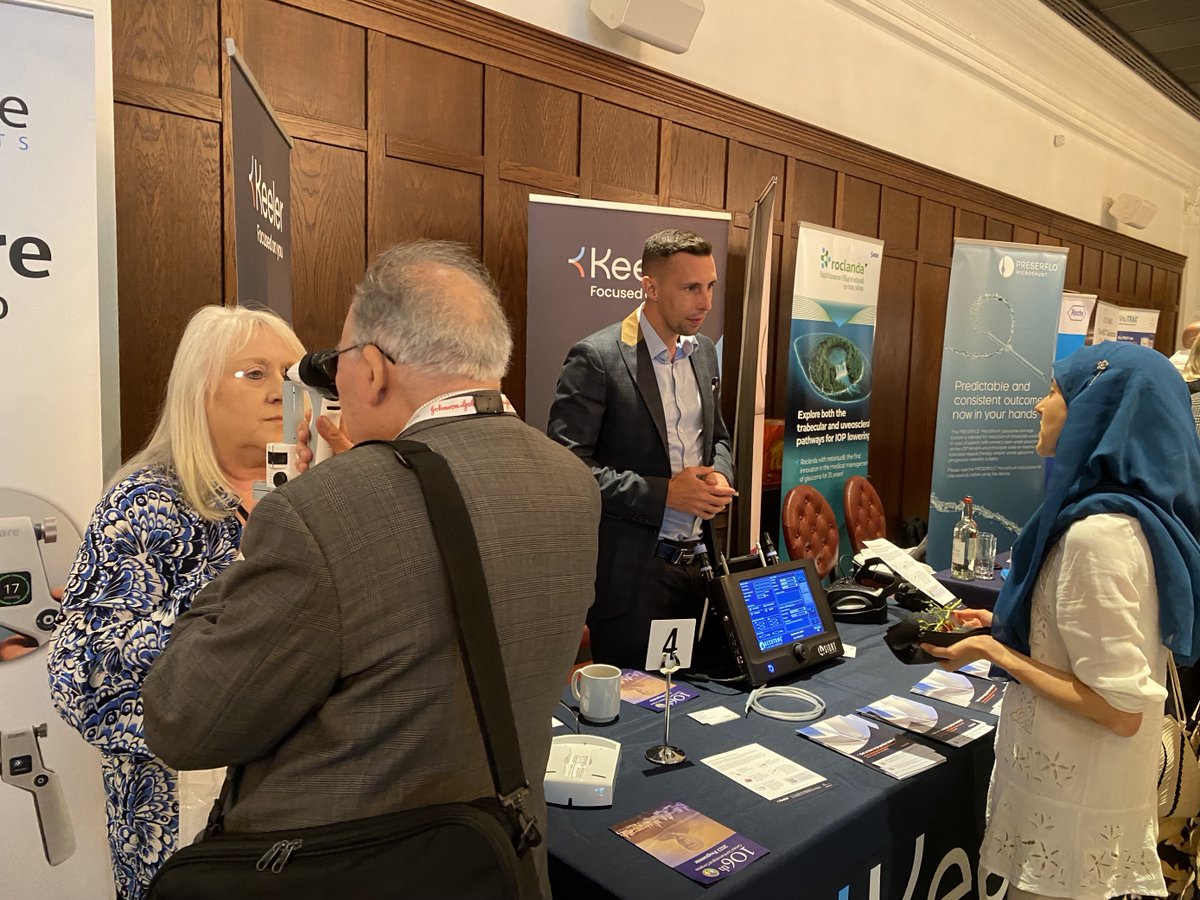 KeelerLtd's tweet photo. #OOC2023 was a success! We had the opportunity to network and learn about the latest trends in ophthalmology from top experts! We benefited from the discussion and learned from the unique perspectives shared by the delegates. 

#Keeler  #Ophthalmology #Oxford #Eyecare https://t.co/0IRdvjrfxn
