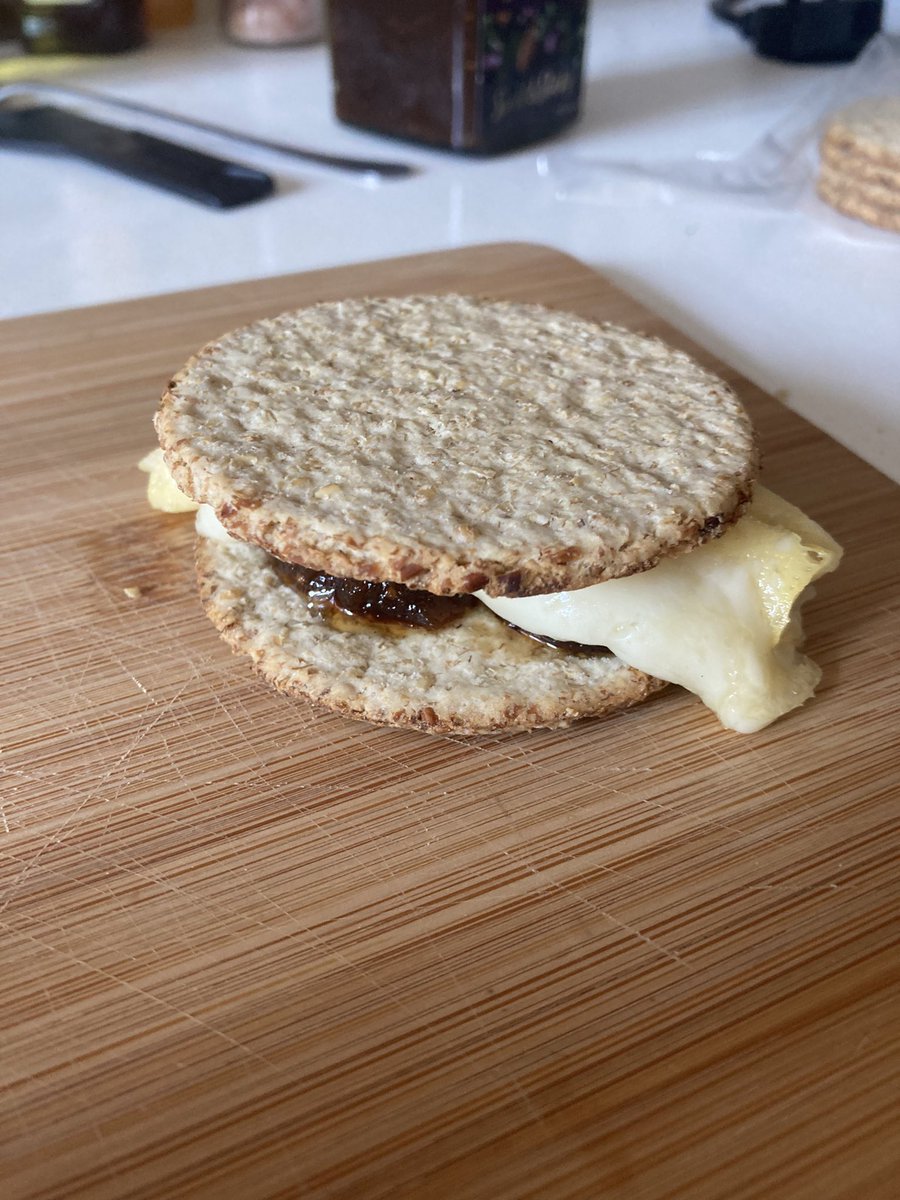 Practicing savory s’mores for the adult leaders at our last session of the year on Monday.
This could become a thing.
#morecheeseplease