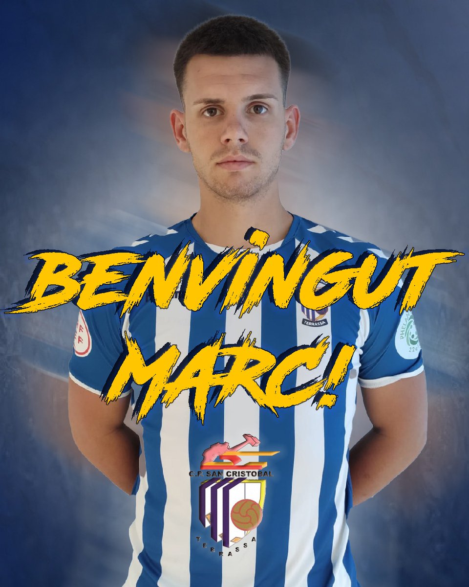 CPSanCristobal's tweet image. [OFICIAL]

El defensa de 21 anys, Marc Rayo, es converteix en nou jugador del @CPSanCristobal 23-24

Treball i intensitat per defensar l'equip, experiència a #TerceraRFEF a equips com @uesants, @FCVilafranca o @ecgranollers i abans cantera de @ue_cornella

Benvingut Marc!! 🔵⚪️💪