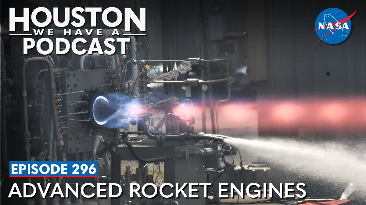 NASA_Marshall's tweet photo. Houston...we have new rocket engines!

On the latest episode of #HWHAP, rocket scientists discuss a new revolutionary rocket engine design tested at #NASAMarshall last year. 

LISTEN NOW >> https://t.co/tUgwITVHHE https://t.co/pYczfrObSU