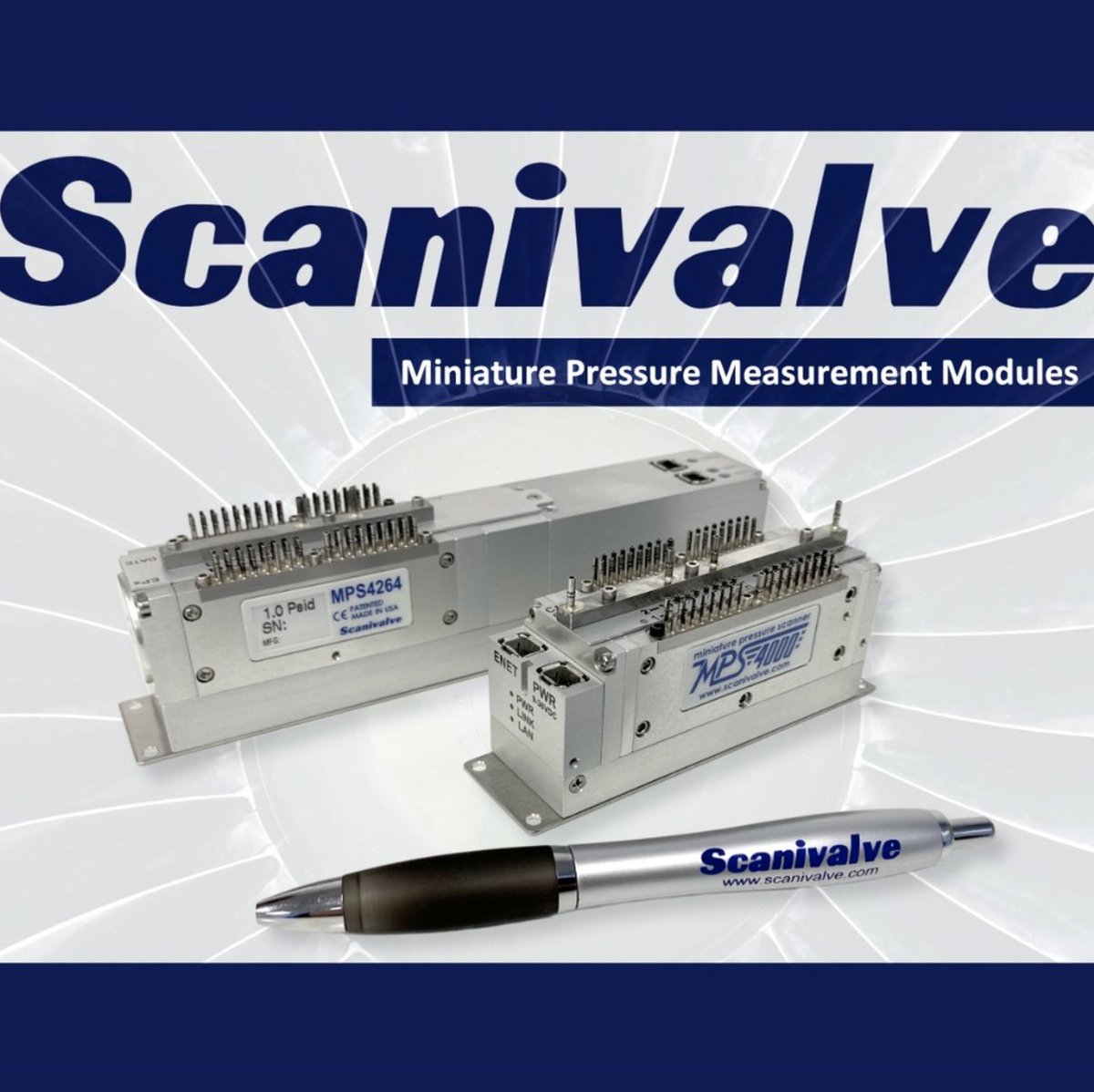 scanivalve's tweet photo. Using intelligent measurement instrumentation can come with a steep learning curve. Scanivalve's MPS4264 miniature pressure scanner mitigates that by integrating a fully-functional web server that provides the ability to configure and collect data from an easy-to-use interface. https://t.co/6X6xtLBrEp
