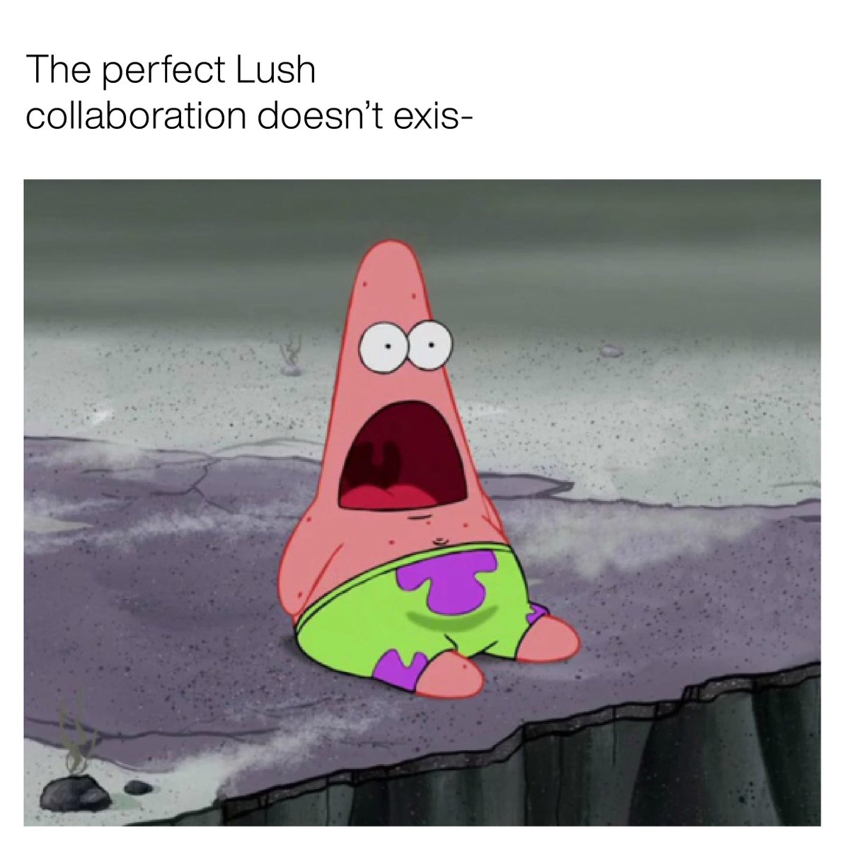 #SPONGEBOBXLUSH
@SpongeBob