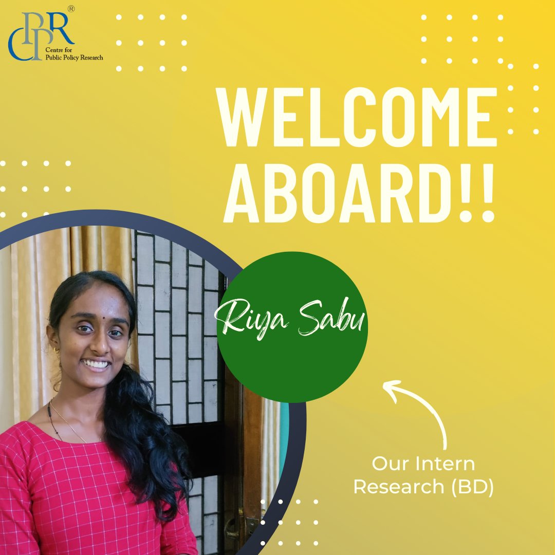 CPPRIndia's tweet photo. Welcome to the CPPR family! Get ready for intellectually stimulating discussions, innovative ideas, and a dynamic team that will inspire you to achieve greater heights.
#NewInterns #LifeatCPPR #internships https://t.co/G9meL5M0mx