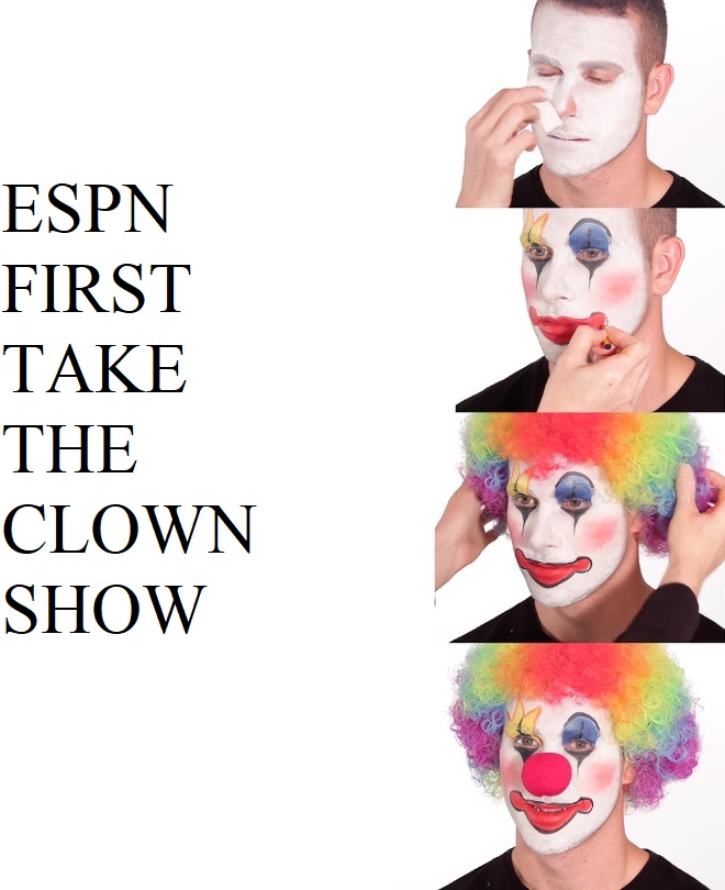 #FIRSTTAKE FIRST TAKE THE CLOWN SHOW WITHOUT MOLLY QERIM https://t.co/Gex6uIoHmM