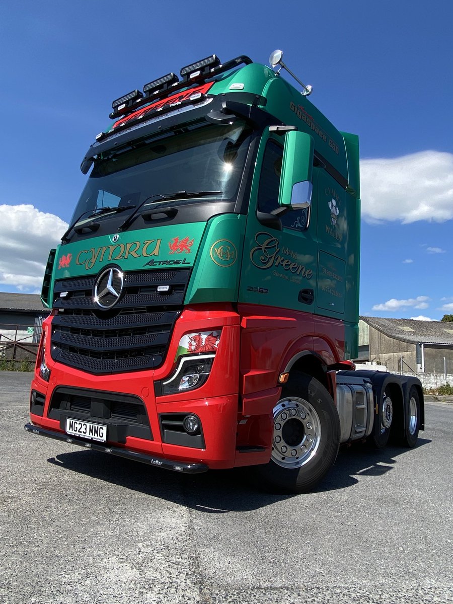 #M&amp;M Greene Services#Euro Commercials #Trucks You Can Trust -Big thanks to Mark &amp; Mike for their continued investment in Mercedes-Benz Trucks and this awesome Giga Space 630 delivered this afternoon- Thank You 🙏 👍🤓