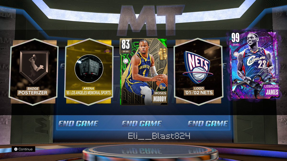 blast824's tweet photo. @NBA2K_MyTEAM Wow back to back https://t.co/Wc81F9OLJA