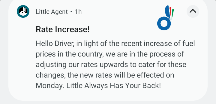 ItsDavidPatrick's tweet image. Finally @LittleAppKenya has come through for it's drivers. @Boltapp_ke should follow suit