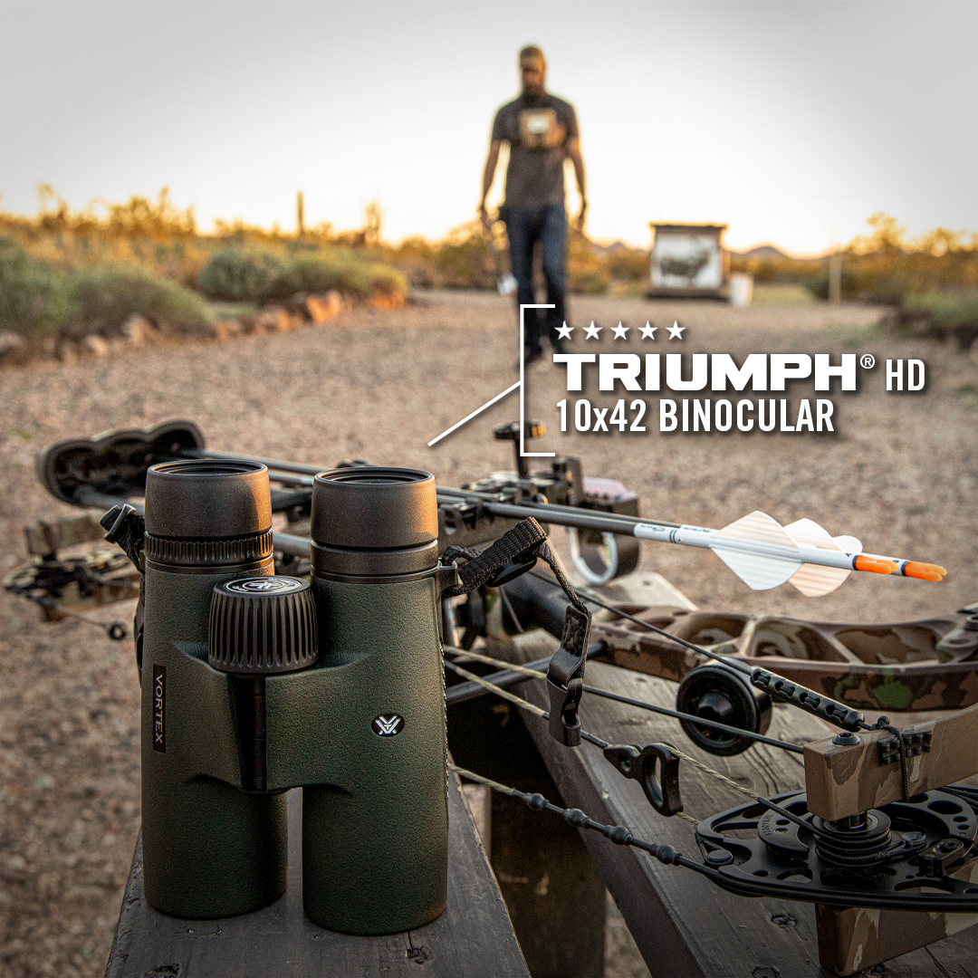 FIVE STAR FRIDAY ⭐️⭐️⭐️⭐️⭐️
"To say the Triumphs blew me away is an understatement. Priced at $99.99, they view like most $800+ binoculars. The view is crisp and clear even in low light. I love the size. At this price point, Vortex hit a grand slam!"