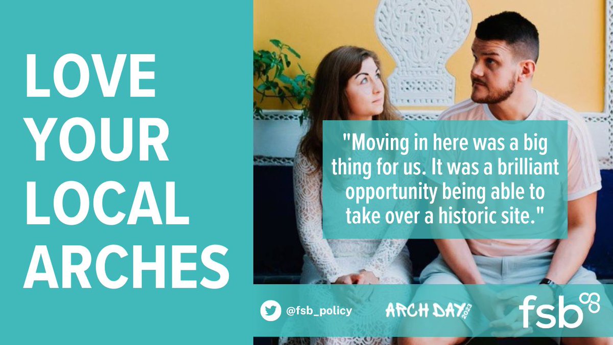 fsb_policy's tweet image. 🤝 We spoke to Adam and Steffie, proud FSB members and owners of @housebotanicals. They shared their journey of transforming a historic arch into a thriving small business. 

#LoveYourLocalArches

🔗 fsb.org.uk/resources-page…
