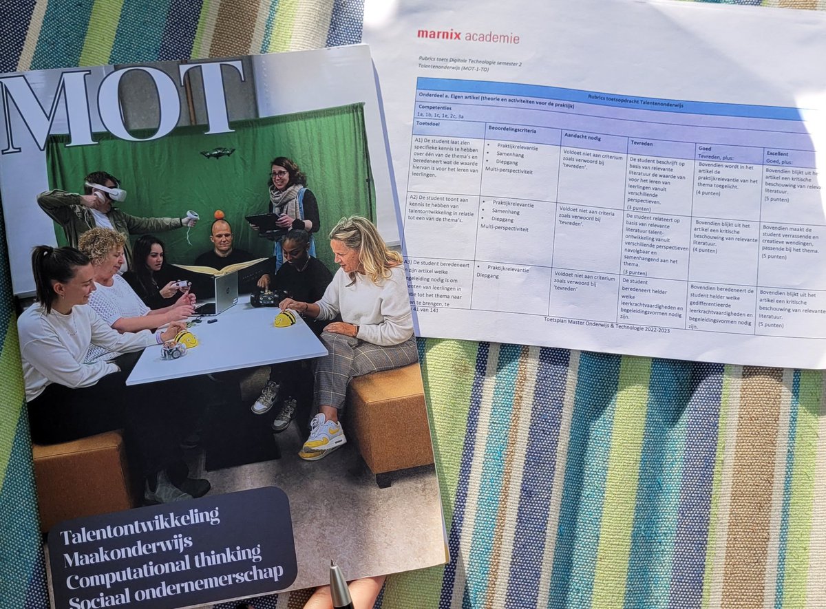 jufmarjan's tweet photo. Laatste nakijkwerk van dit schooljaar: magazine met artikelen over maakonderwijs, computational thinking en sociaal ondernemerschap #ipabo #masteronderwijsentechnologie https://t.co/iY8DdkqHy5