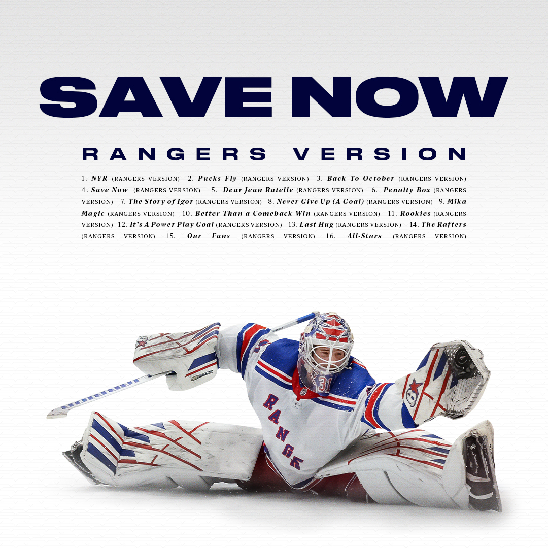 NYRangers's tweet photo. We hear it's No. 1 on the charts https://t.co/iNDAmRkIIa