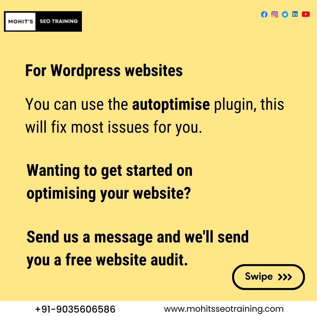 mohits_seo's tweet image. Optimizing your website is key to ensuring that your users have a smooth and speedy experience. 

Follow for More!!

 #mohitsseotraining #websitespeed #websitespeedtest #wordpress #learnseo #seotraining #onlinecourses #followus #seostrategy #digitalmarketing #onlinemarketing