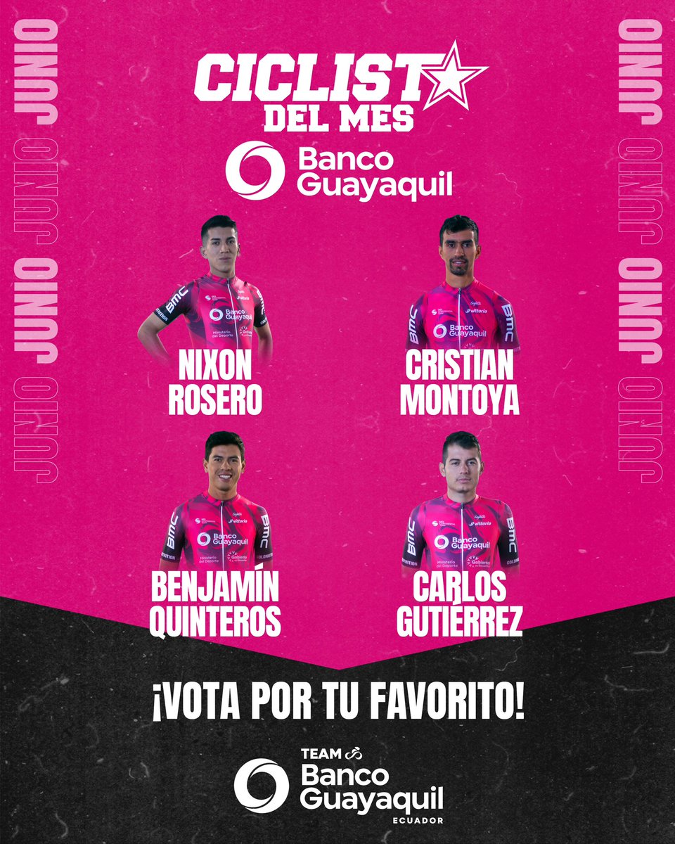 Team Banco Guayaquil tweet media