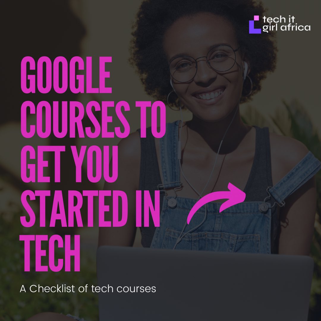 techwithher_a's tweet image. YOUR TECH JOURNEY STARTs HERE!!💯 
_
Whether you&apos;re a beginner or looking to level up your skills, these Google courses are your passport to getting started.

Visit @coursera to begin

#techitgirlafrica #learning #techtwitter