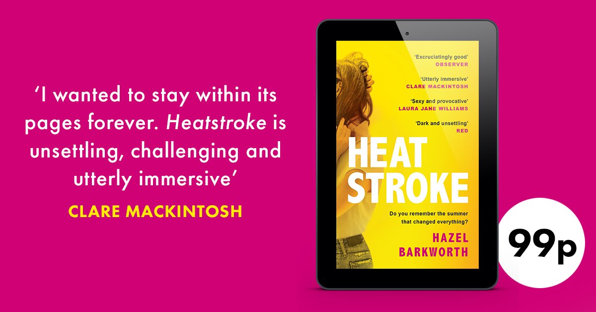 It starts in the middle of a stifling suburban heatwave, when 15-year-old Lily doesn’t come home one afternoon… ‘A thrilling look at mothers and daughters, adolescence, sex, suburbia and secrets’ – Nell Frizzell Get HEATSTROKE for 99p all July in the ebook deal of the summer!
