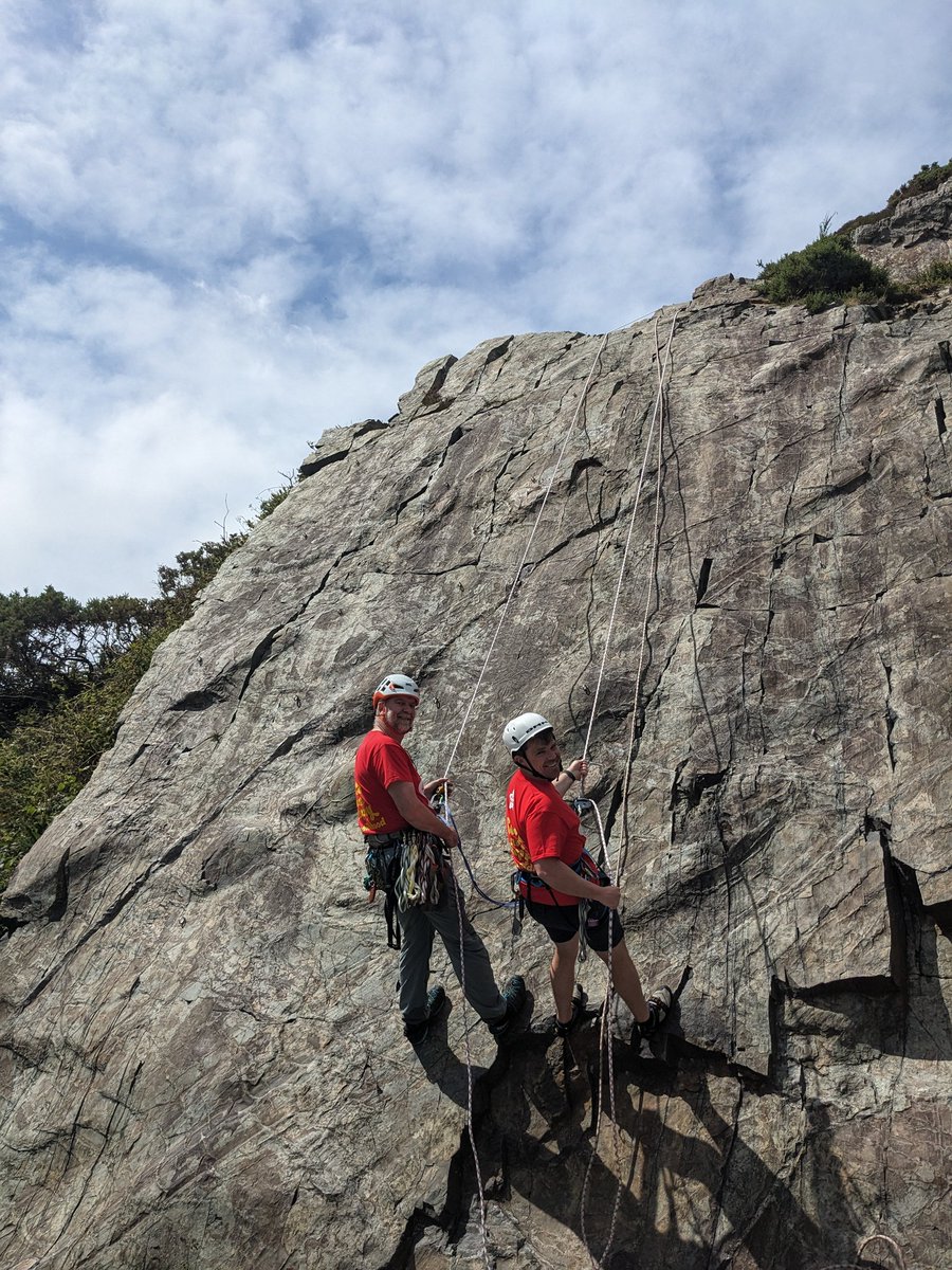 Actn4ChildrenNI's tweet photo. Our CSM @PKellagher led Sean Devlin from @MCSGroupBelfast in a training day today at Altnadue Quarry as the two prepare for their big sleep out on a portaledge for #BoycottYourBed 🎉 
We had our Media Officer along to get some photos too...keep your eyes peeled! https://t.co/3Cizlo3CsQ
