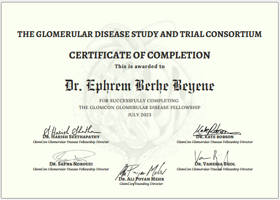 Ephrem Berhe, MD (@ephremb2) on Twitter photo Thrilled to share the graduation <a href="/GlomCon/">GlomCon</a> fellowship 2022-2023. Heartfelt gratitude to all the program directors, faculty, mentors, house leaders and co-fellows for the terrific journey. It's been such an honor to be part of this amazing fellowship!
<a href="/nephrologista/">Kate Robson</a> <a href="/SaynaNorouzi/">Sayna Norouzi, MD, FASN</a> Thrilled to share the graduation <a href="/GlomCon/">GlomCon</a> fellowship 2022-2023. Heartfelt gratitude to all the program directors, faculty, mentors, house leaders and co-fellows for the terrific journey. It's been such an honor to be part of this amazing fellowship!
<a href="/nephrologista/">Kate Robson</a> <a href="/SaynaNorouzi/">Sayna Norouzi, MD, FASN</a>