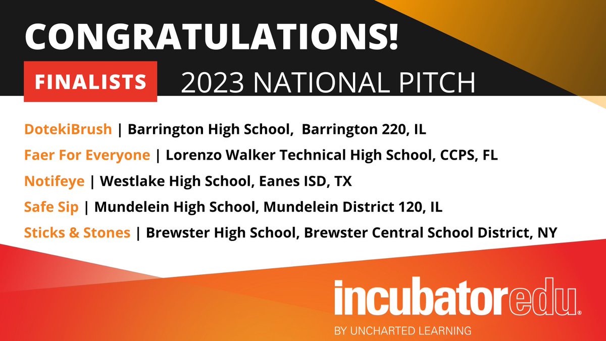 The nerves, the thrill, a chance of a lifetime...#INCubatoredu student teams will be pitching to real investors in just 4 days in Chicago—always the highlight of #ULsummit23. 4 PM CST on Tues., 7-11. #INCpitch23 Join us virtually - livestream link: hubs.li/Q01W_5Gx0