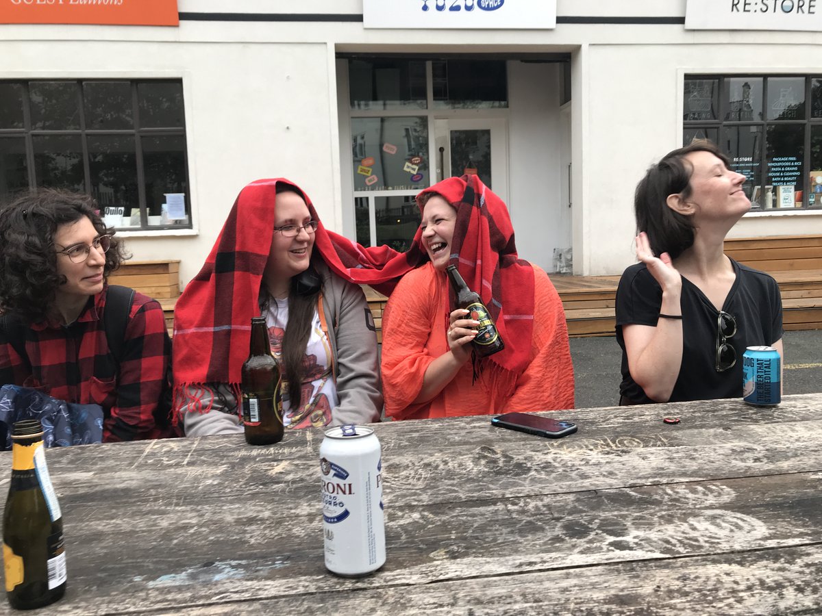 Kong_Studio's tweet photo. Kong didn't make it to Annecy this year. Or last year. Or any year. We're more of a tinnies-in-a-rainy-carpark sort of studio. But next year we will be there for sure!

#HappyFriday #KongAnimationStudio #animation https://t.co/c5InuCkBcX