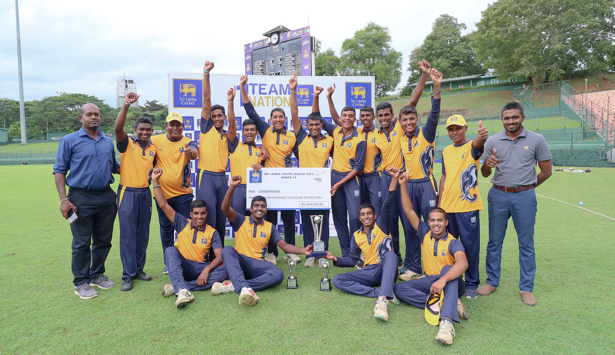 Sri Lanka Cricket 🇱🇰 on Twitter "Kandy Team emerges victorious in the Under 19 Youth League 50