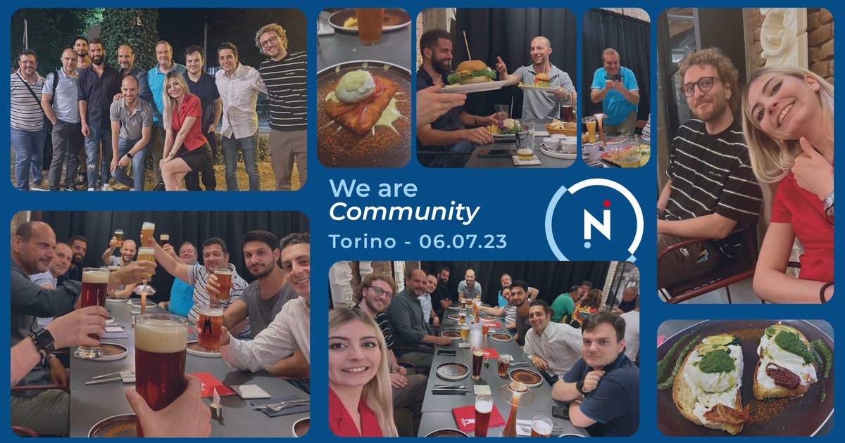 enetworkssrl's tweet photo. Ieri, insieme al #team di Torino, abbiamo dato il benvenuto all'estate! Buon cibo e ottima compagnia, hanno caratterizzato la serata. È sempre un piacere trascorrere del tempo in allegria, tra momenti di risate e creando nuovi ricordi.✨
#eNetworks è Community!
#enlife #enworker https://t.co/crLle0ZxCC