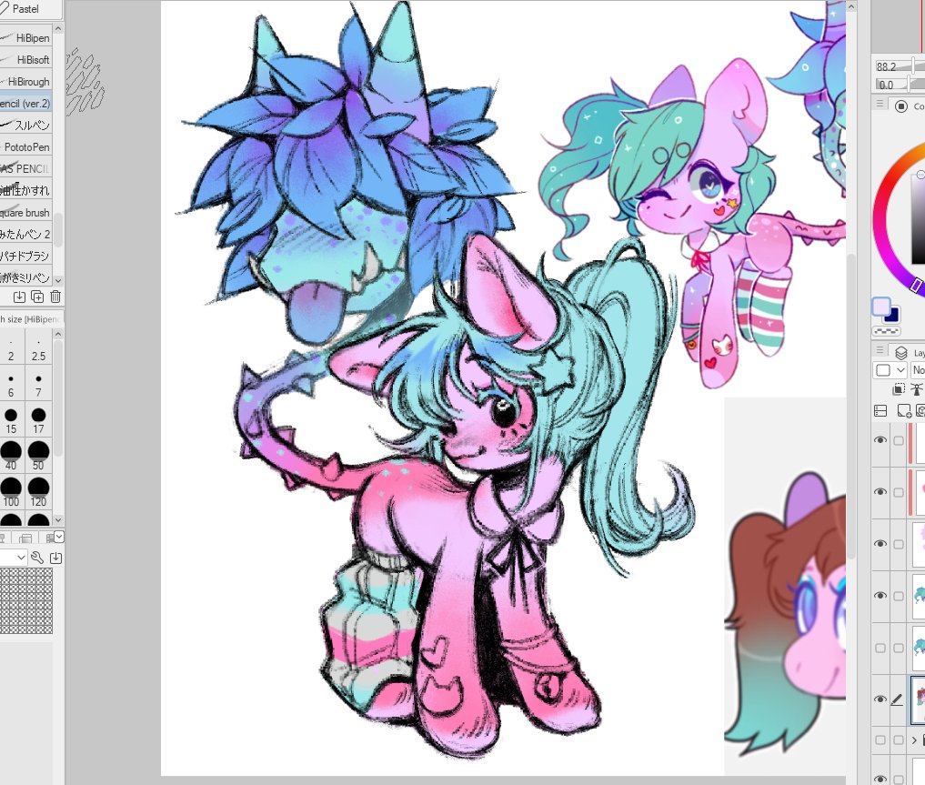 iamdeviiel's tweet photo. doodle between commissions🤧i miss drawing ponies sm https://t.co/PDqR0yhGVh