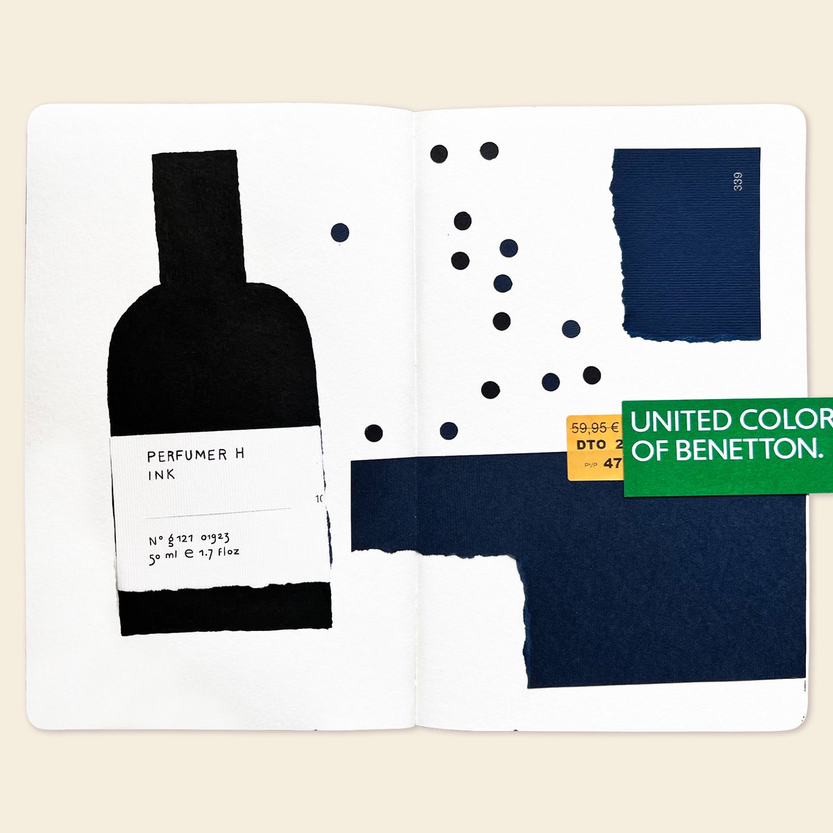 ketchbook 7: Perfumer H, Ink. Complex, humid, hearthy, beautifully intelectual and profound.