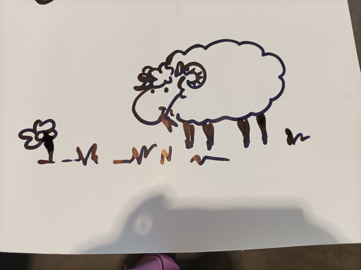 Beren_Or's tweet photo. Des pitits dessins rapidos 🐏🐝 https://t.co/9xwsFl3dP0