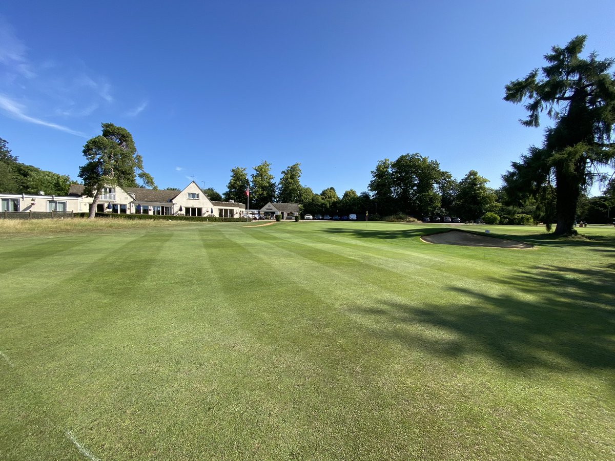 bgcgreenkeeper's tweet photo. New approaches coming in well this week, surrounds will be cut slightly higher from now on to try and achieve better grass coverage. Hopefully catch a bit more rain in the coming days 💦

Plenty of pitchmarks about again, disappointing https://t.co/7uodSnV2fJ