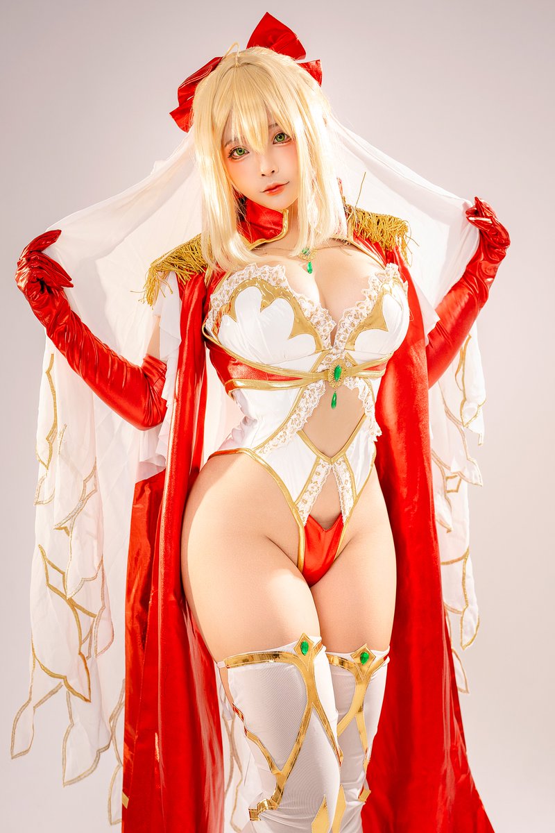 Set A: Saber Nero ( Art by ig:_princess_ailish_) 
🅿️ July reward this month ♡(>ᴗ•) https://t.co/C279jJOh1L