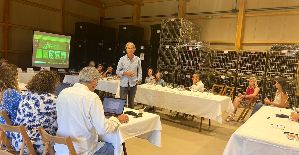 lluistolosa's tweet photo. Comercialización do #Enoturismo 
O valor de darse a coñocer

Conferencia compartida con 
Alicia Estrada @vinoturismo 
Curso de verano @UniversidadeUSC @Rias_Baixas https://t.co/IzUrYShITX