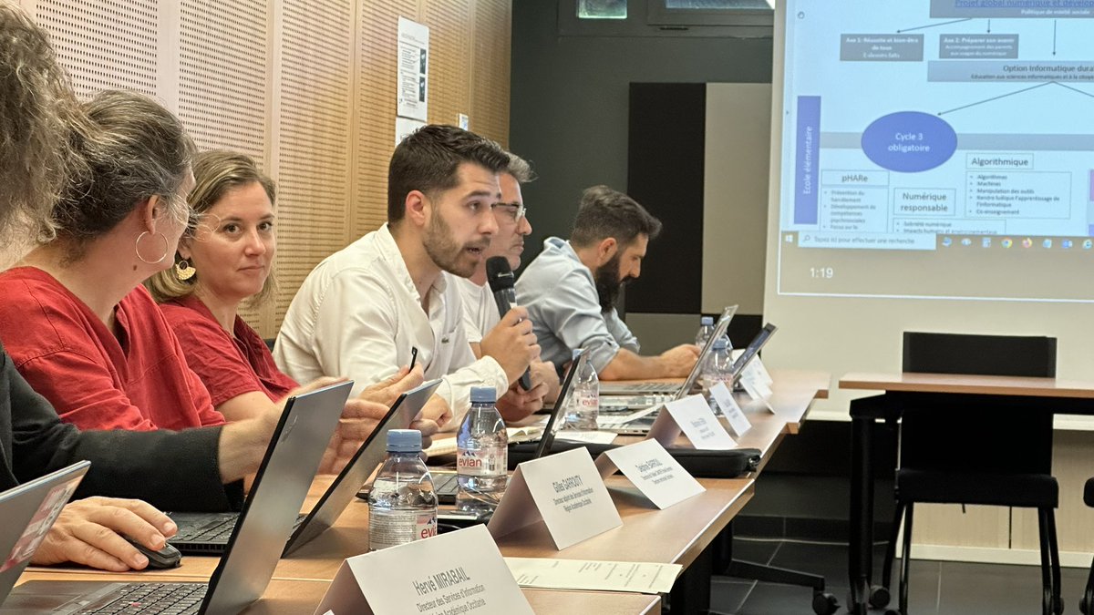 Guillaume Bonzoms (@gbonzoms) on Twitter photo Merci aux partenaires présents au comité départemental du #numérique de la Haute-Garonne <a href="/DSDEN31/">DSDEN 31</a> animé par <a href="/leclercarno/">Arnaud Leclerc</a>. Moment de partage et d’échanges sur les politiques du numérique pour l’éducation.
#AMF31 <a href="/Toulouse/">Toulouse - Mairie et Métropole</a> <a href="/HauteGaronne/">Haute-Garonne</a> @canope_31 <a href="/Inspe_Toulouse/">Inspé Toulouse Occitanie-Pyrénées</a> <a href="/cafhautegaronne/">Caf Haute-Garonne</a> Merci aux partenaires présents au comité départemental du #numérique de la Haute-Garonne <a href="/DSDEN31/">DSDEN 31</a> animé par <a href="/leclercarno/">Arnaud Leclerc</a>. Moment de partage et d’échanges sur les politiques du numérique pour l’éducation.
#AMF31 <a href="/Toulouse/">Toulouse - Mairie et Métropole</a> <a href="/HauteGaronne/">Haute-Garonne</a> @canope_31 <a href="/Inspe_Toulouse/">Inspé Toulouse Occitanie-Pyrénées</a> <a href="/cafhautegaronne/">Caf Haute-Garonne</a>