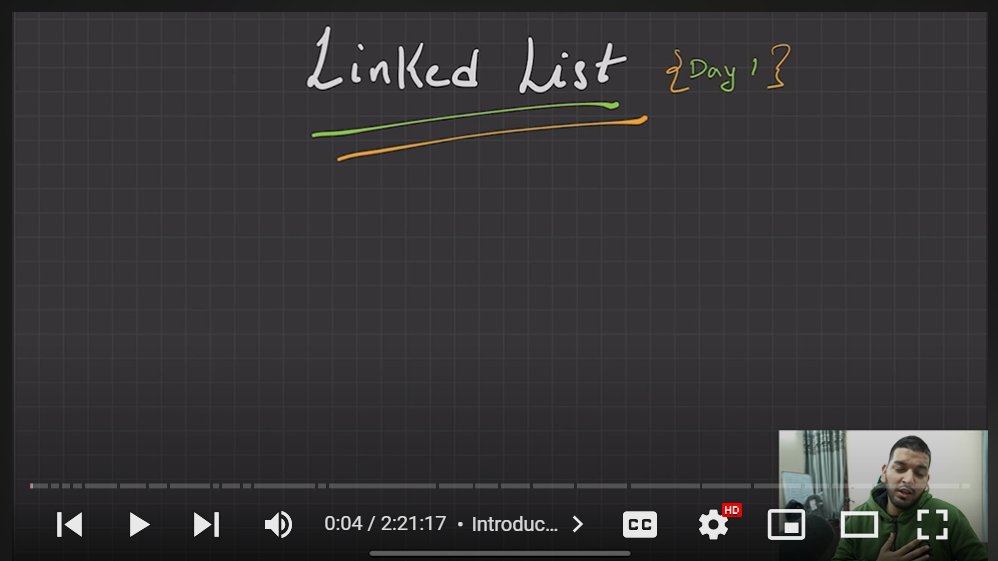 RituS2003's tweet image. #100DaysOfCode
Day : 44
Topic : Linked List
Today I started with Linked List.
#practice #codingpractices #linkedlist
#100daysofcodechallenge #100daysofcodingchallenge #100daysofcoding #100daysofdsa #dsa #datastructures #datastructuresandalgorithms #codenewbie
#100daysofcode