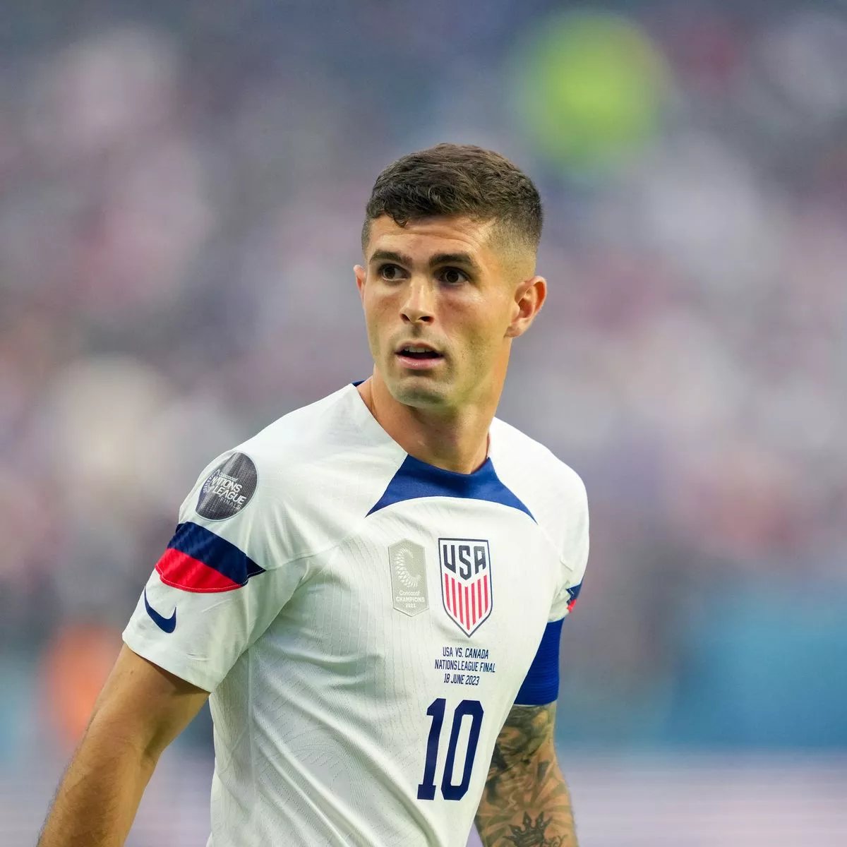 itsonside's tweet photo. Christian Pulisic 🇺🇲, 24, aka Captain America, joined Serie A giants, @acmilan from Chelsea, @FabrizioRomano confirmed.

#transfernews #pulisic #christianpulisic #acmilan #seriea #rossoneri https://t.co/2SlWcWTO46