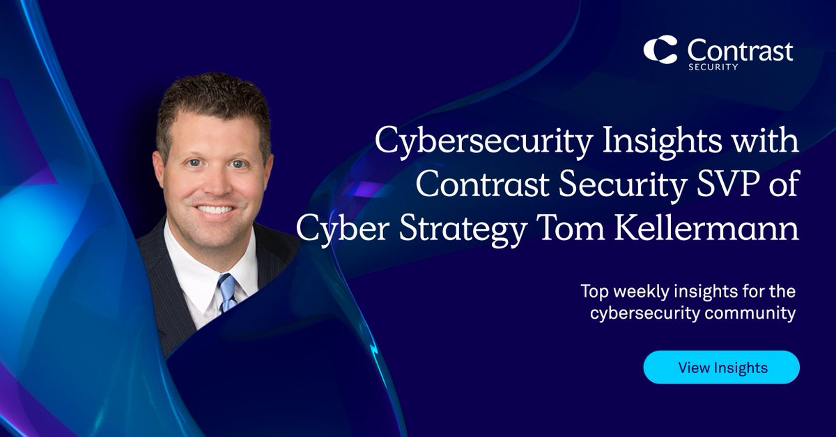 contrastsec's tweet photo. Get #CyberSecurity insights from our SVP of Cyber Strategy, @TAKellermann! Tom highlights the benefits of #RATTesting to prevent attackers from returning, #IAST advantages for penetration tests, and cybercriminals' motives beyond money:
https://t.co/C2dnY6G844 https://t.co/vMvMgmQWfZ