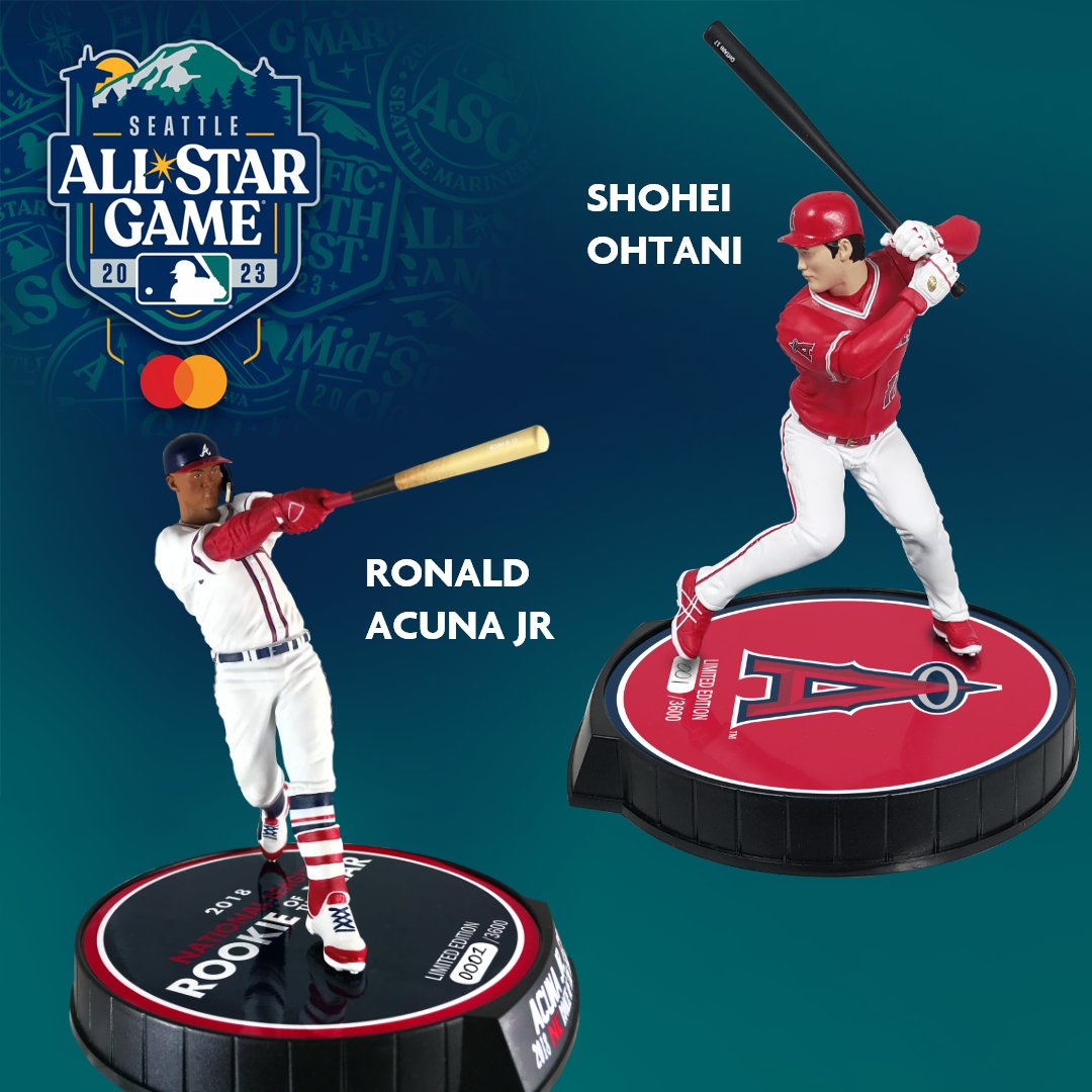 ID_Figures's tweet photo. It's no surprise that these two were AL and NL top votes with Ronald Acuna Jr. as the first player ever to reach more than 20 HRs, 50 RBI, and 40 stolen bases before the #Allstar break and Shohei Ohtani who continues to dominate month after month with no signs of stopping 🌟 #MLB https://t.co/u7r2fQSsQp
