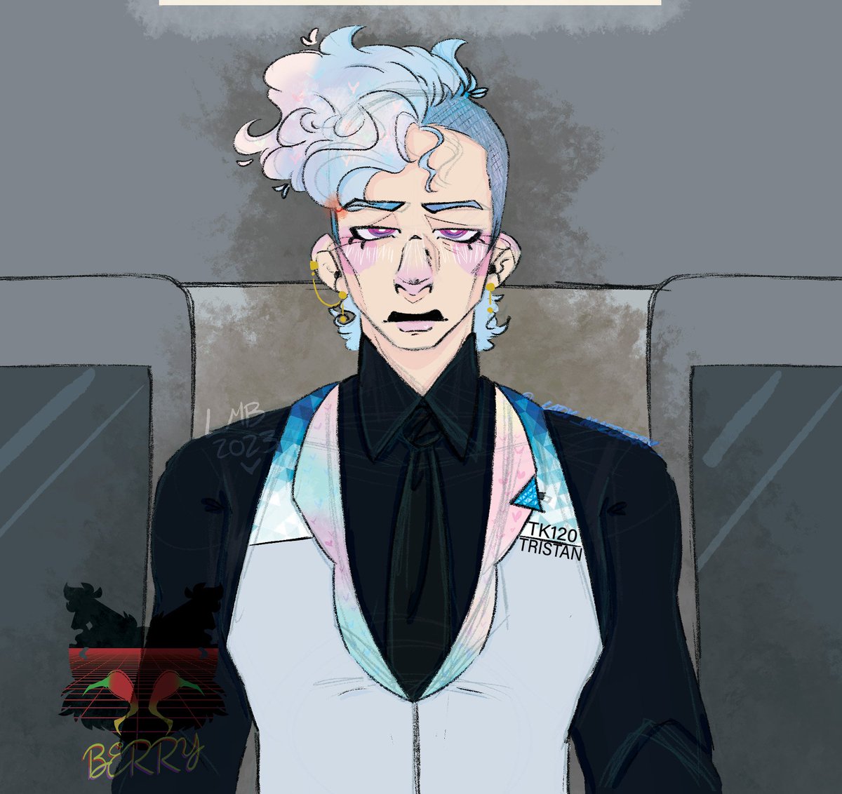 _LMB_Official_'s tweet photo. This is my DBH oc Tristan! My beloved boy!!! #DetroitBecomeHuman #originalcharacterart https://t.co/Kt7CRrXWjg
