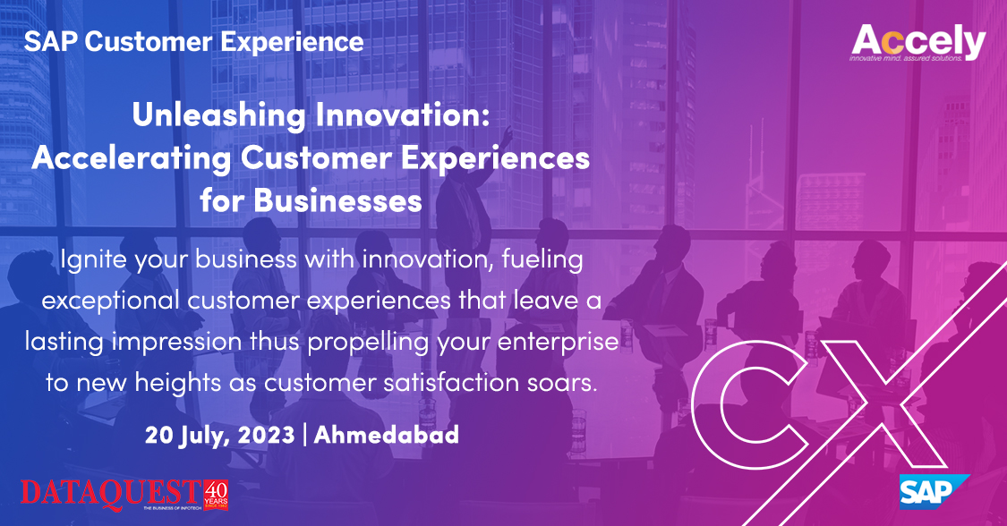 accelygroup's tweet photo. Accely and SAP are coming together for an exclusive round table conference in Courtyard by Marriott, Ahmedabad. We aim to ignite innovation and revolutionize #customerexperience for businesses with CX.
Know more here at https://t.co/cf5ulI4DLi
#Accely #SAP #SAPCX #CXTour https://t.co/IeABHL08Kn