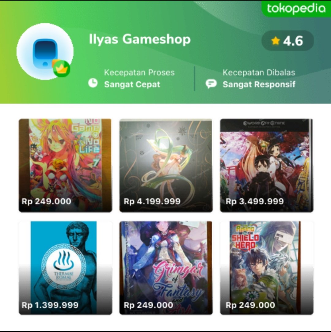 rr_ilyas's tweet photo. Semakin mudah khilaf Waifu di Ilyas Gameshop! Kuy, pasti ada Waifu yang kamu suka
https://t.co/5ejoMBMjW2 https://t.co/ugdBh2ARYF