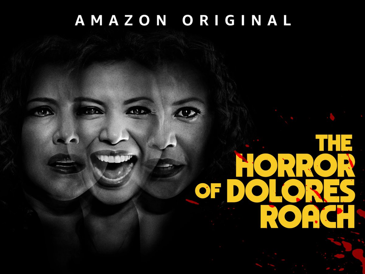 TVTango's tweet photo. 🌟Stream Now @PrimeVideo Series Premiere @blumhouse #TheHorrorOfDeloresRoach #DoloresRoach Starring @JustinaMachado #AlejandroHernandez #KitaUpdike #KToddFreeman #CyndiLauper @itisIjudyreyes @marcmaron @jean_yoon @TheCrusher007  About https://t.co/h1XHuuv0eH https://t.co/gIKsQJmoy0