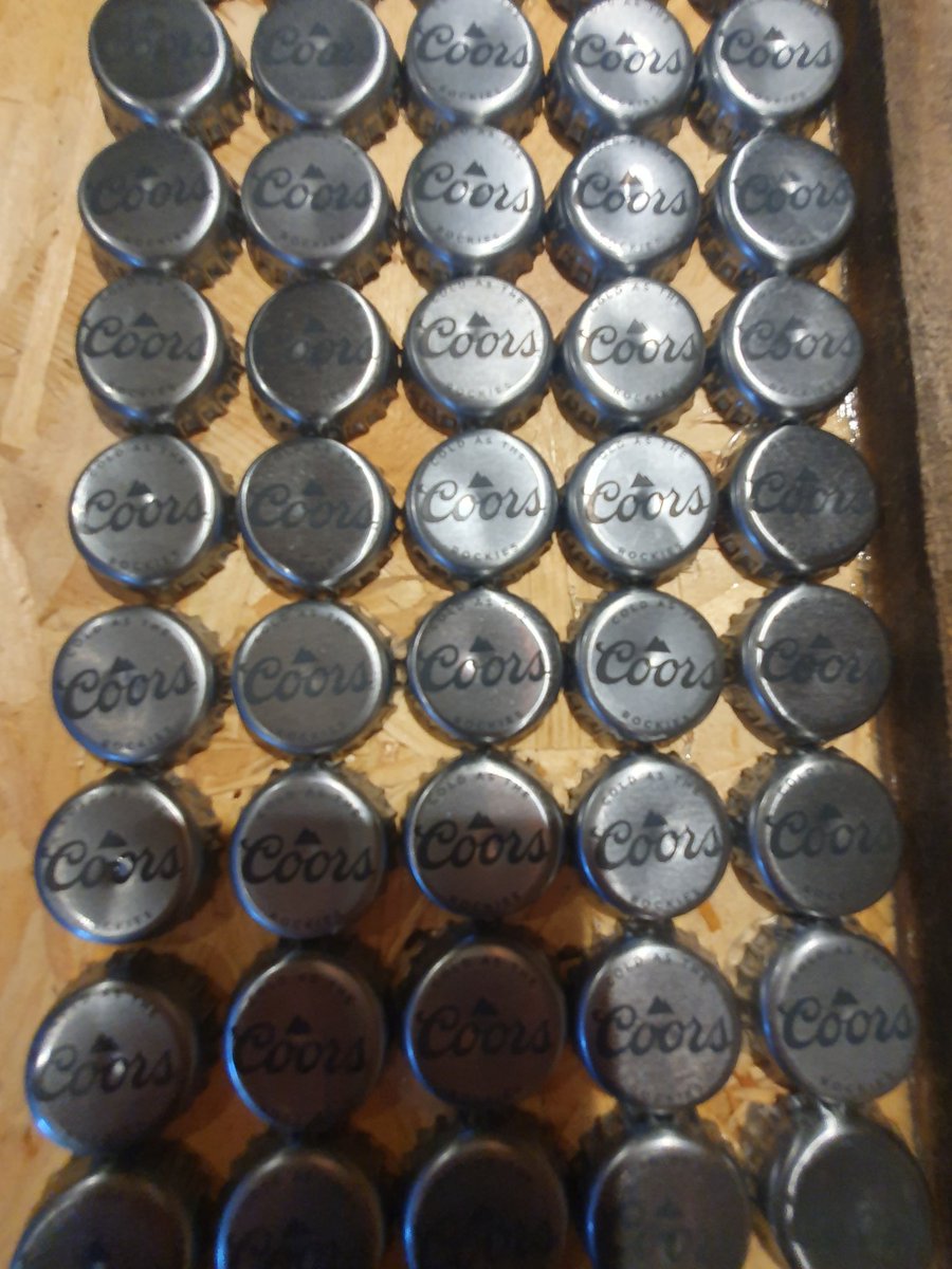 Titch7Hill's tweet photo. @CoorsLight this is costing me a small fortune to get my bottle tops, good job the beer is nice though. Not even halfway through. #sendafewbeerstohelpout https://t.co/Npv4d6vMlj