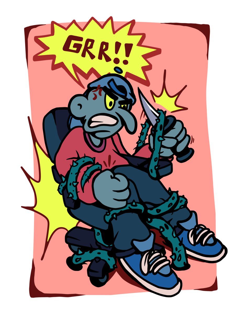 Cutting the ties by <a href="/TrokVerse/">TrokVerse.algo</a> 

Challenging everything that challenges me

v2.dartroom.xyz/nfts/1110115441

#NFT #Algorand #Art #Algo $Algo #NFTs #Artist 
#illustration #Digitalart #NFTcommunity #algofam